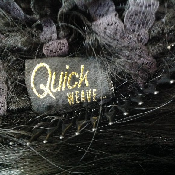 Outre' Quick Weave Black Synthetic Long Wig - Picture 8 of 9